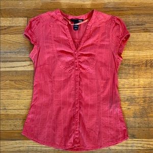 2 for $20 Coral Button Up Blouse